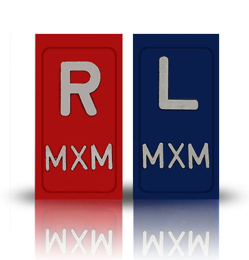 Skull X Ray Markers With Initials