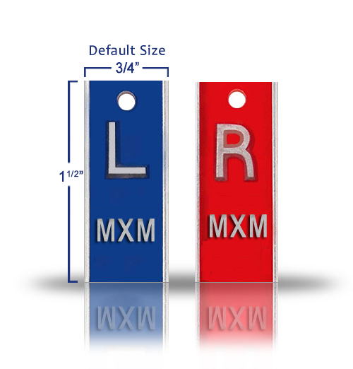 RADIOGRAPHY ELITE STYLE LEAD X RAY MARKERS