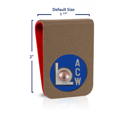 1 3/4" Width Thin Kydex Clipper Position Markers with up to 3 initials.