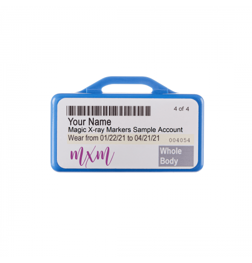 OSL Radiation Dosimeter Badge, Radiation Detection Company Magic Xray