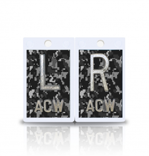 2" Plastic X Ray Markers- Digi Camo Design