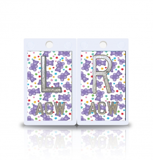 2" Plastic X Ray Markers- Gummi Bears Design