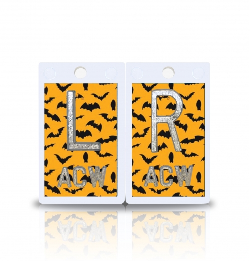 2" Plastic X Ray Markers- Bats Design