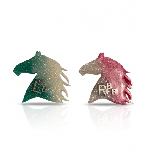 Horse Head Xray Marker Set With Initials