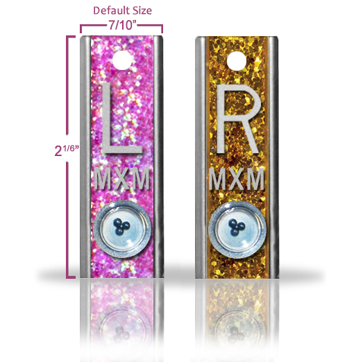 Position Indicators X-ray Marker with beads to show the patient ...