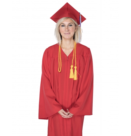 Shiny Adult Graduation Cap with Tassel-12 Colors Available