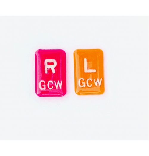 Neon Colored X-ray Markers
