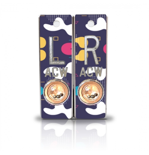 Aluminum Position Indicator X Ray Markers, Memphis Pattern- Magic X-ray ...
