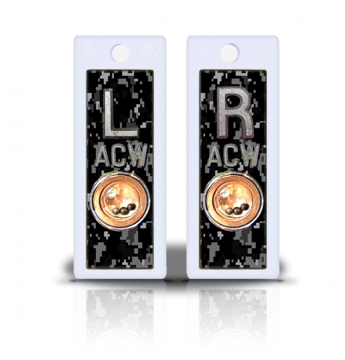 2 1/2" Height Non Sticky Positioning Xray Markers- Digi Camo Graphic