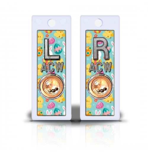 2 1/2" Height Non Sticky Positioning Xray Markers- Eastern Pattern Graphic