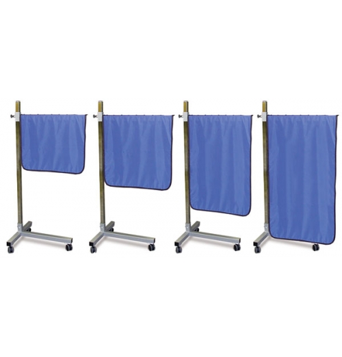 Deluxe Mobile T Base Shield Solid Panel