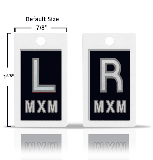 Black Custom X Ray Markers