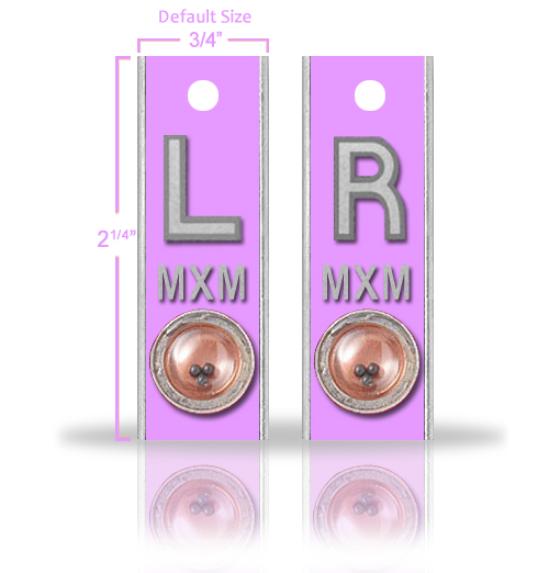 Aluminum Position Indicator X Ray Markers, Iliak