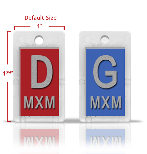 French Identifier Marker Set With Initials