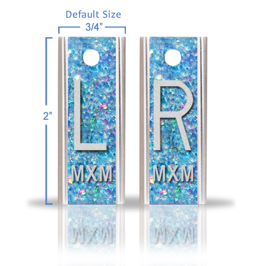 Personal Touch Elite Light Blue Glitter Marker