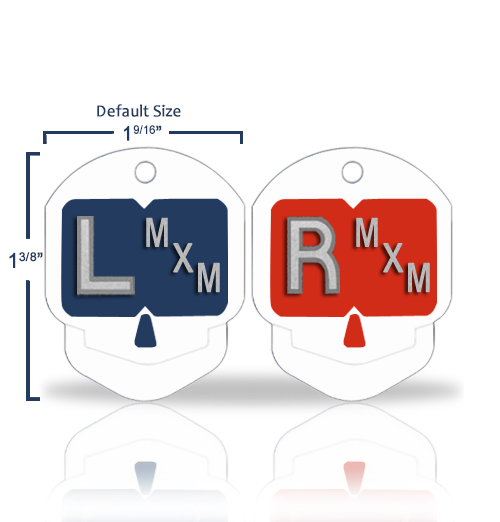 Skull X Ray Markers With Initials