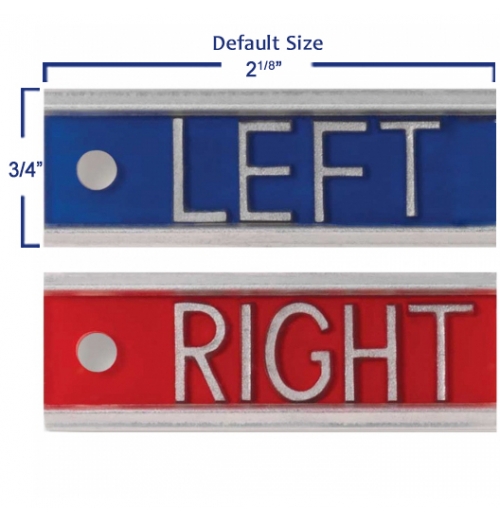 Elite style Aluminum X Ray Markers without initials