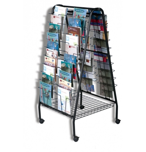 Mobile Magazine Rack