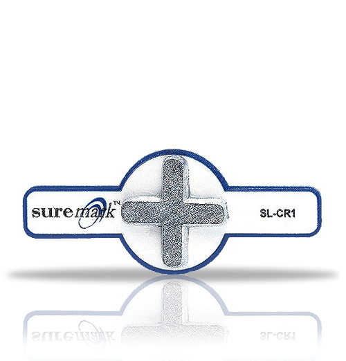 Suremark 1.2cm (0.5 Inch) Cross on Tab Label