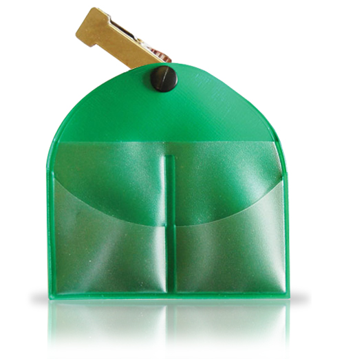 Green Vinyl Marker Keeper
