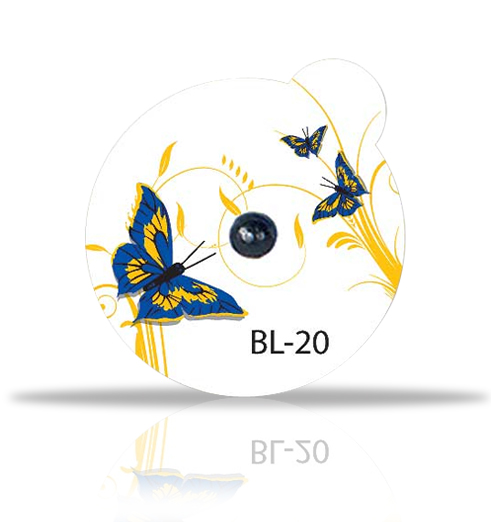 2.0mm Lead Ball on BeautyLine Butterfly label