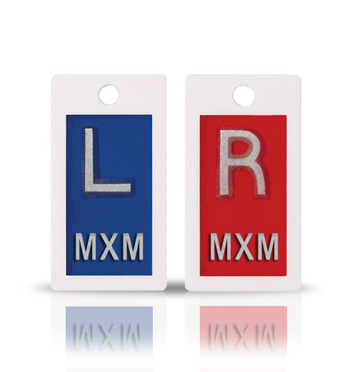 Lead Free Non Adhesive Plastic X Ray Markers