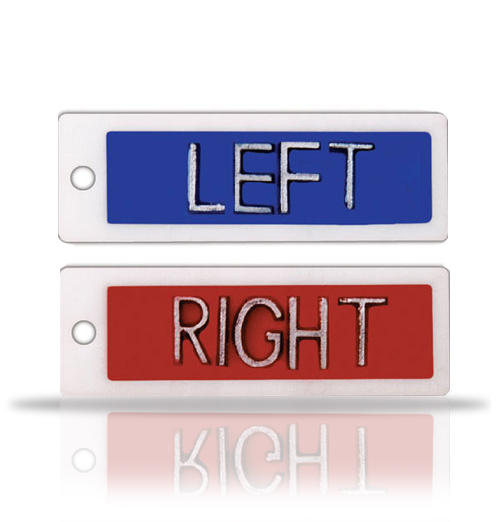 Identifier Right Left Marker Set No Initials