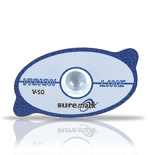 5.0mm Visionline ball on label