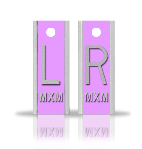 Elite Style Lead X Ray Markers, Iliac
