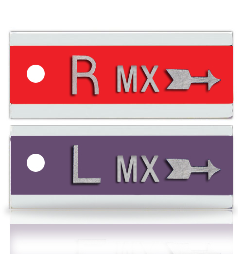 Wafer Thin Arrow W Initials
