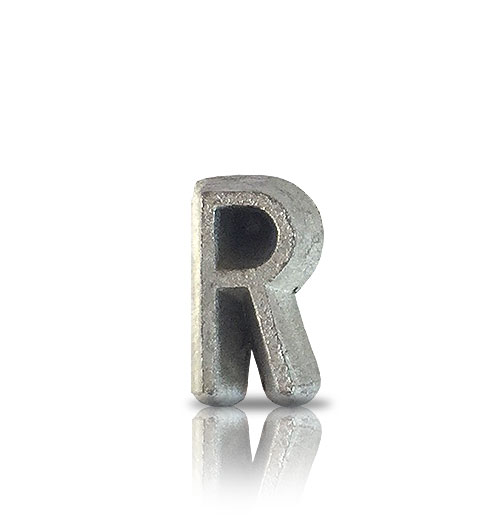 Industrial Unmounted Lead Letters