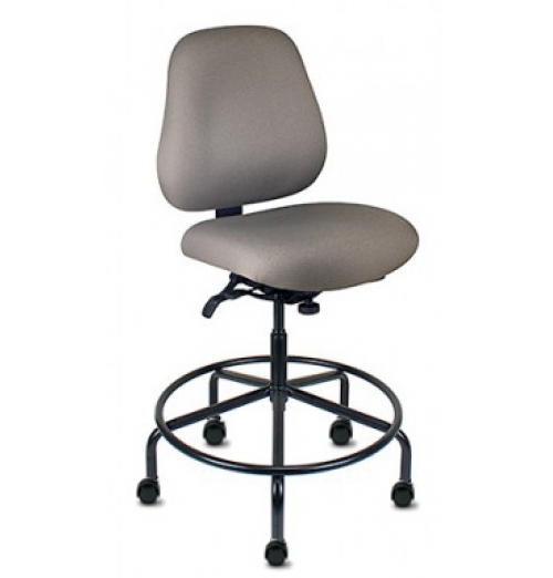 Bariatric Stool with Locking Casters