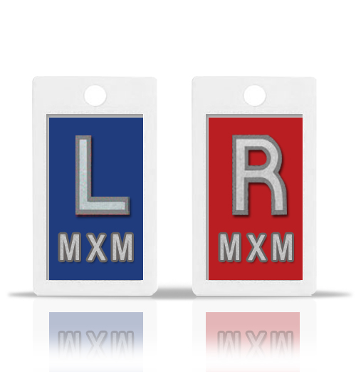 Lead Xray Markers with 3 Initials For Radiography Students Magic Xray