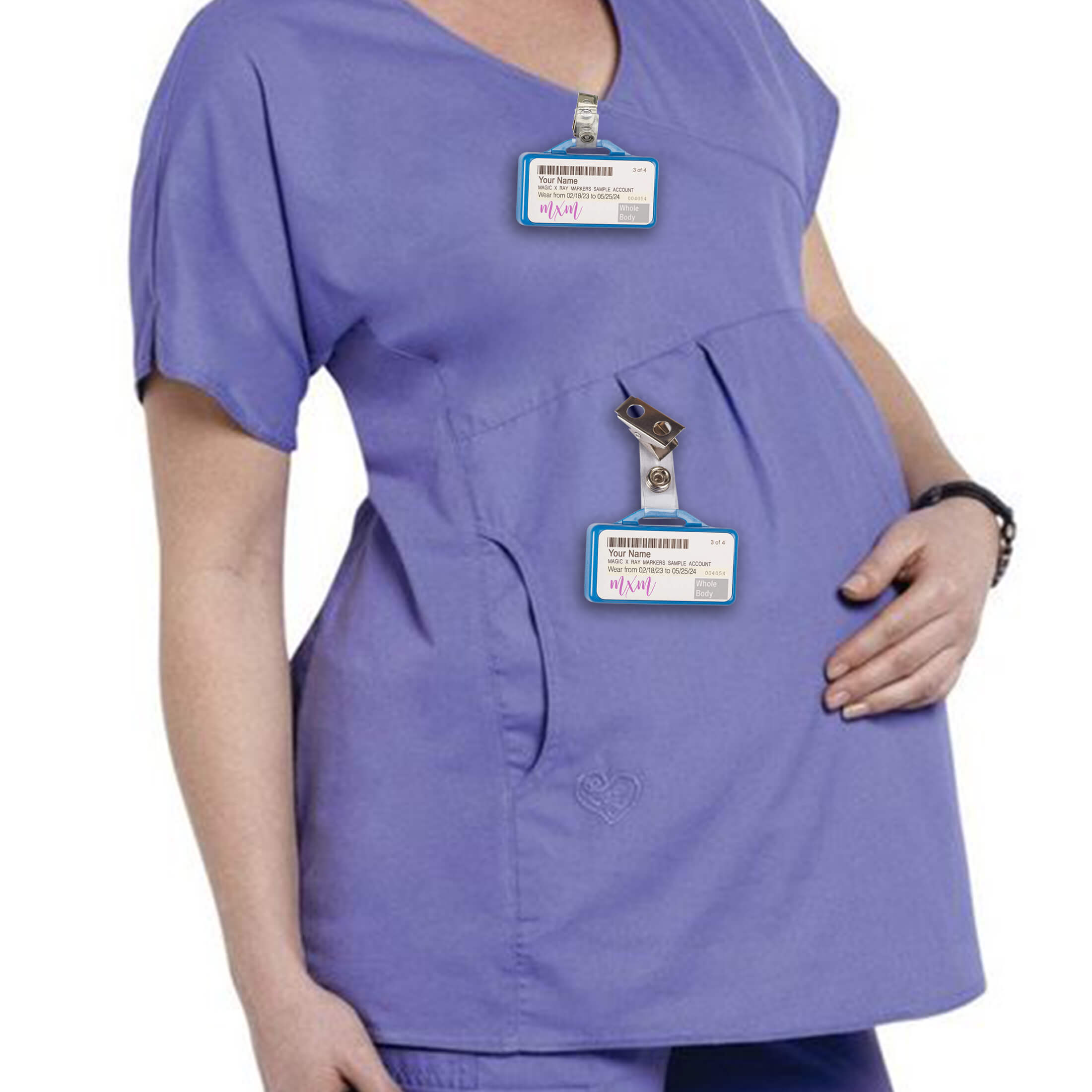 Fetal Radiation Monitor Dosimeter badge Magic Xray Markers