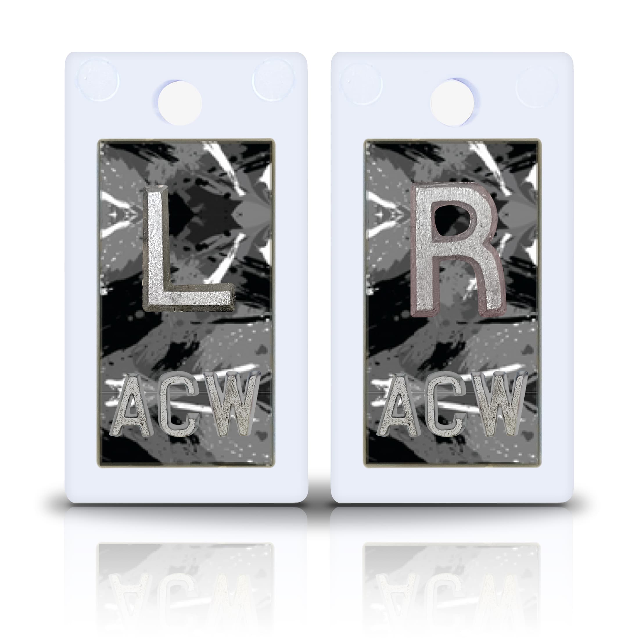 Grunge Splatter Design 2 Plastic Lead Xray Markers Magic Xray Markers