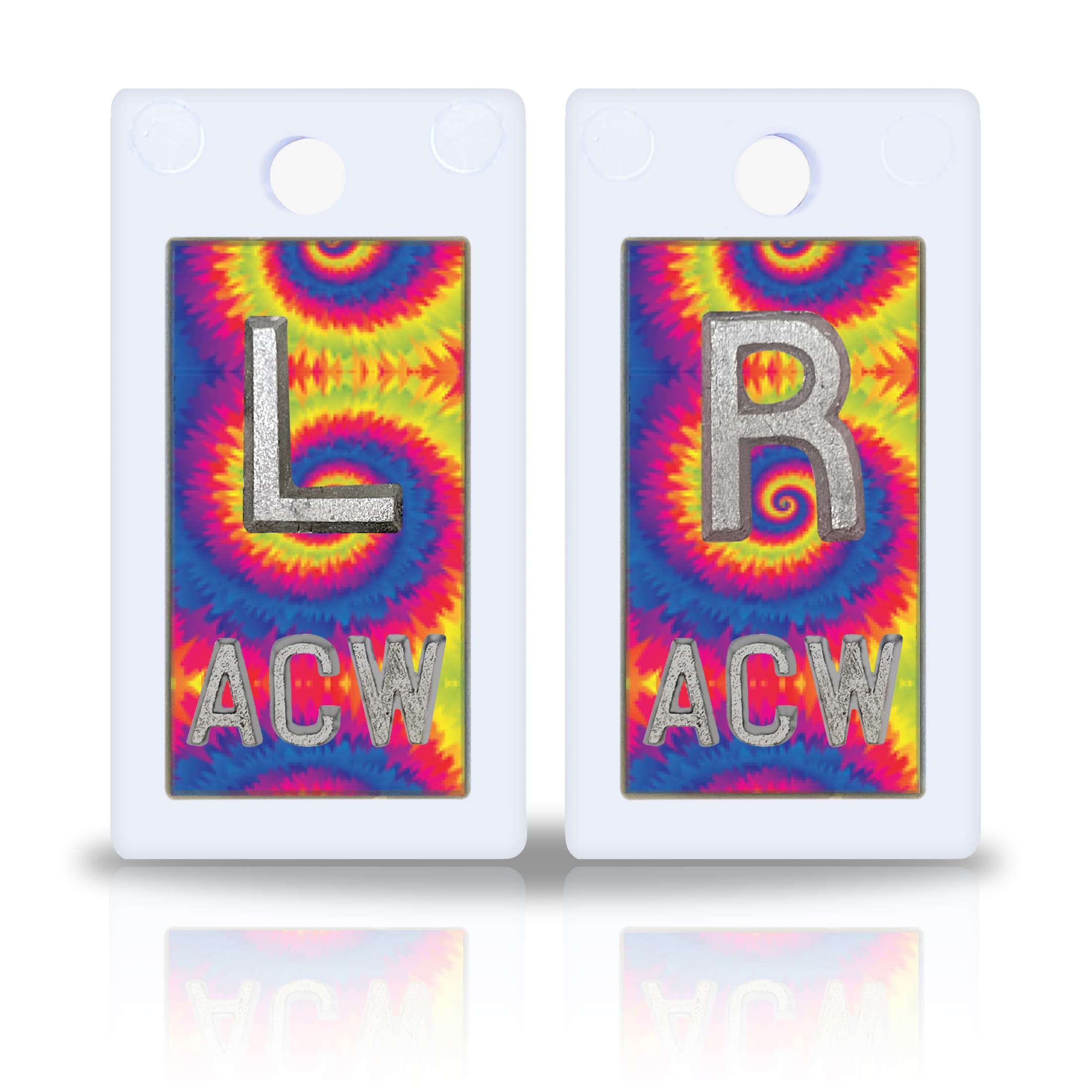 Tie Dye Design 2 Plastic Lead Xray Markers Magic Xray Markers