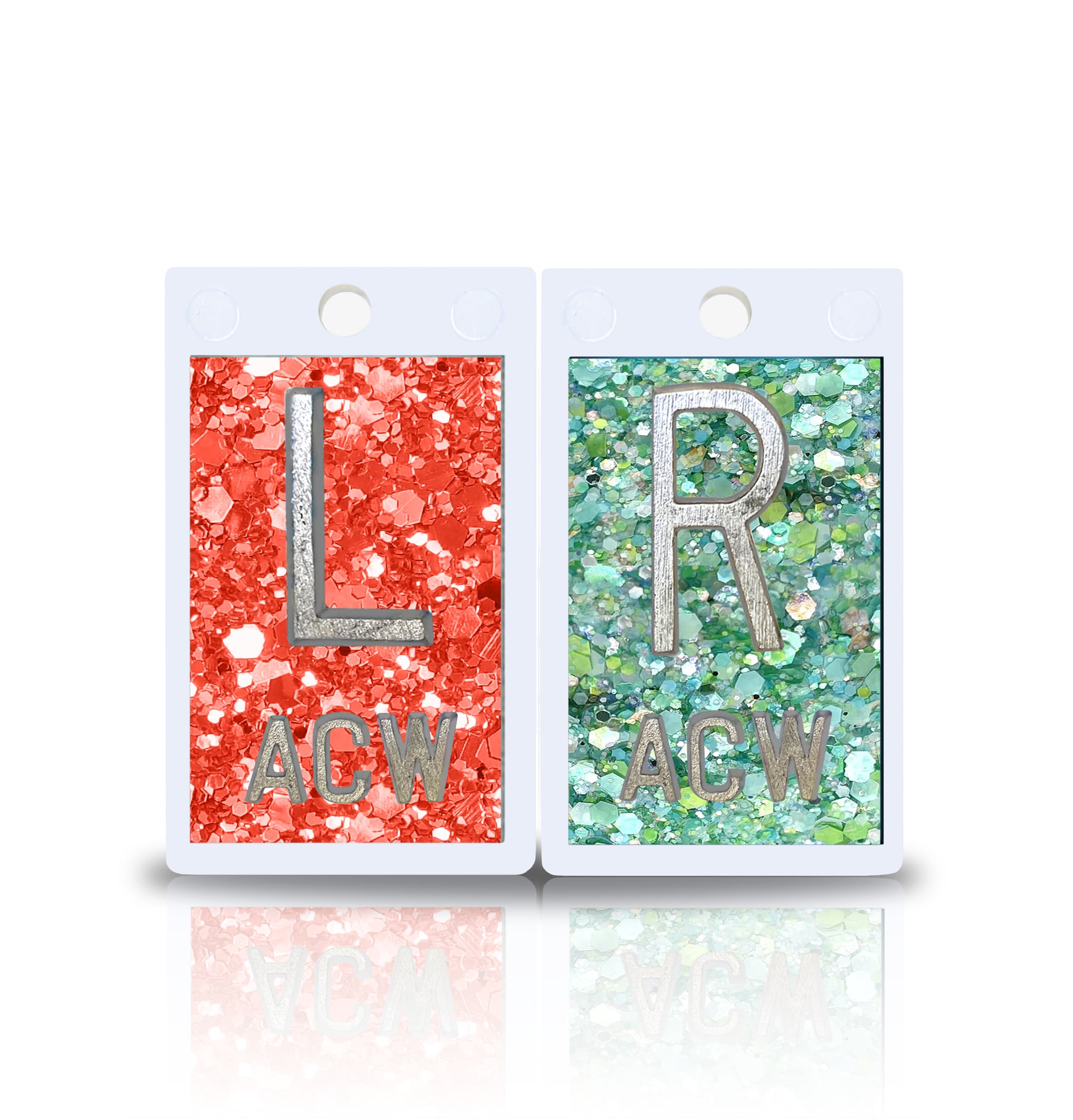 2" Glitter Plastic Lead Xray Markers Magic Xray Markers