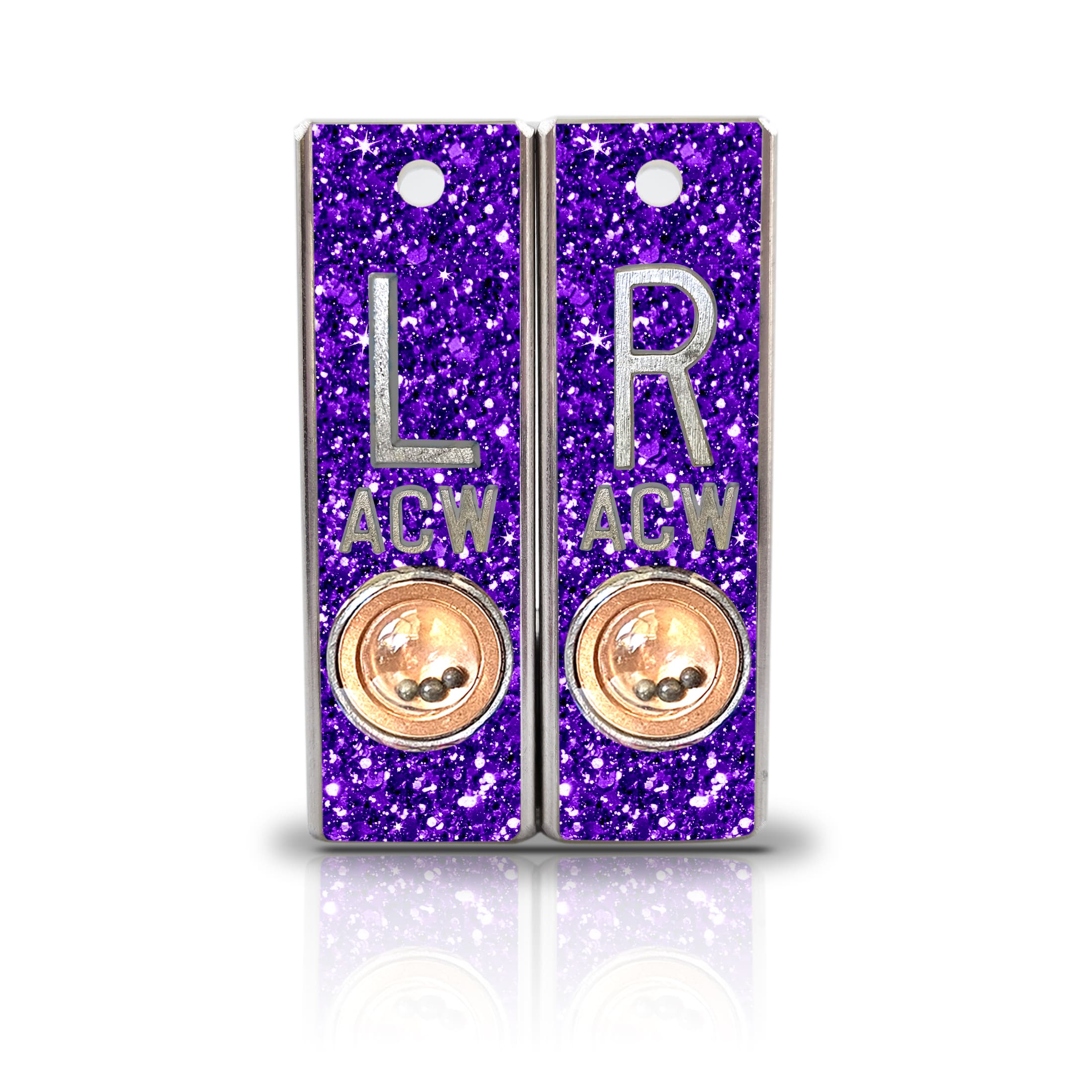 Aluminum Position Indicator X Ray Markers, Grape Sequin Glitter- Magic ...