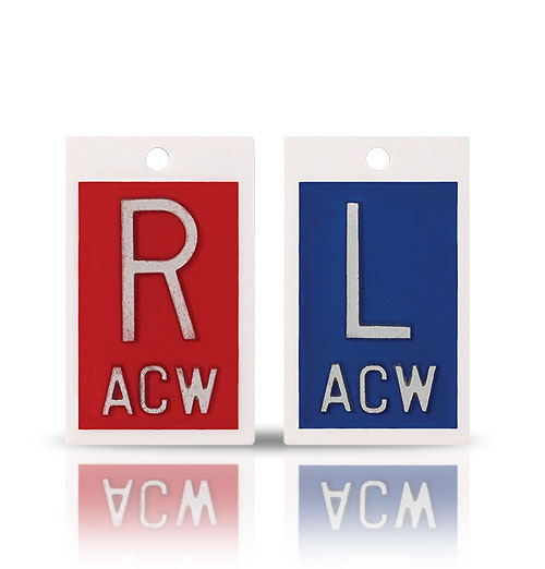 Plastic Markers With Initials