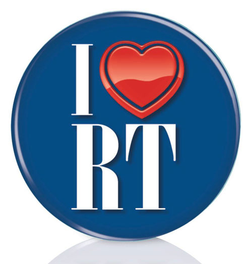 I Heart RT Button