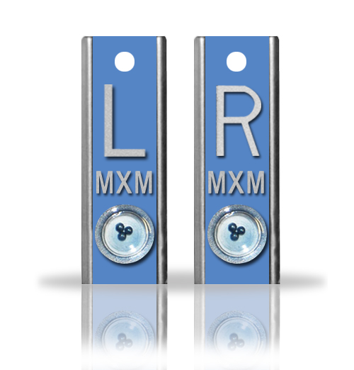 Light Blue Position Indicator Markers