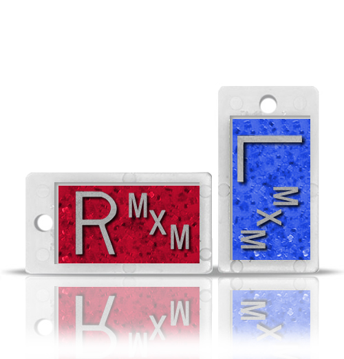 Personal Touch Blue Red Glitter Markers,Horizontal