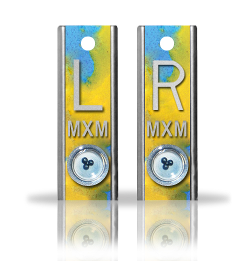 Elite Position Markers set with Initials and Positioner