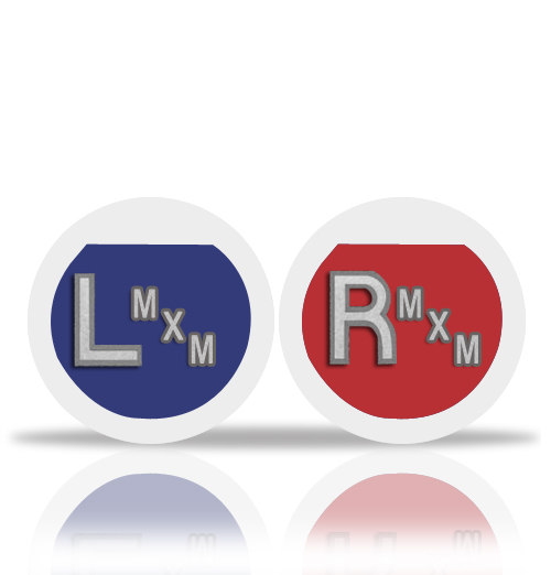 Non Adhesive Round Plastic XRay Markers