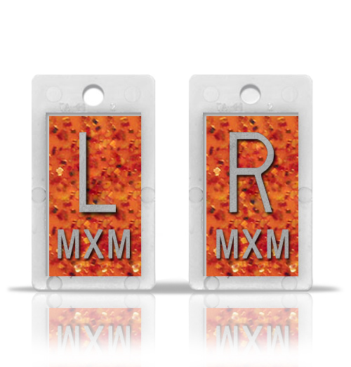 Personal Touch Orange Glitter Markers