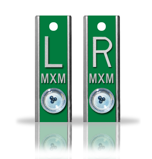 Green Elite Position X ray Markers