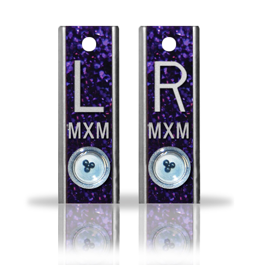 Aluminum Marker Set with Initials And Positioner