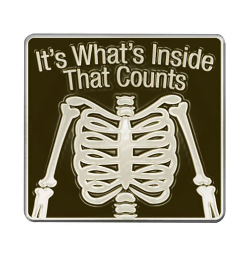 Radiology Lapel Pin With Presentation Card